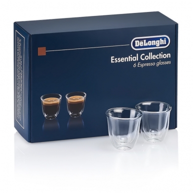 Набор стаканов DeLonghi DLSC 300 Espresso (6 шт) 60 ml