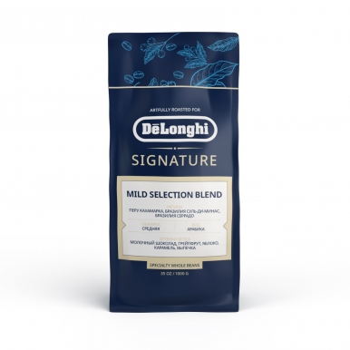 Кофе в зернах DeLonghi Signature MILD BLEND (1 кг) 